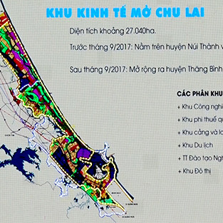 Chính phủ điều chỉnh quy hoạch Khu kinh tế mở Chu Lai