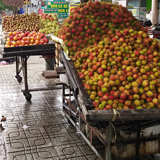 Chôm chôm mất giá