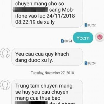 Chủ thuê bao gặp khó khi chuyển mạng giữ số