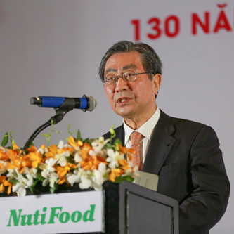 Chủ tịch Asahi Group Foods: 'NutiFood là cầu nối đưa chúng tôi vào thị trường Việt'