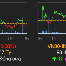 Chứng khoán dứt chuỗi tăng điểm