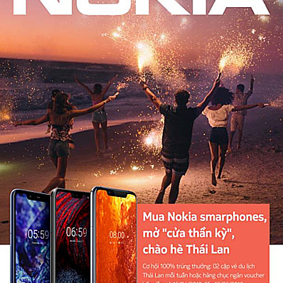 Cơ hội du lịch Thái Lan miễn phí cùng Nokia