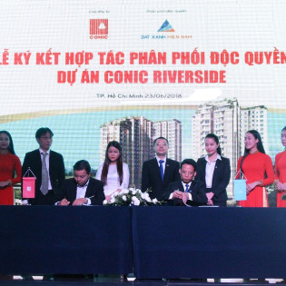 Conic hợp tác cùng Đất Xanh Miền Nam trong dự án Conic Riverside