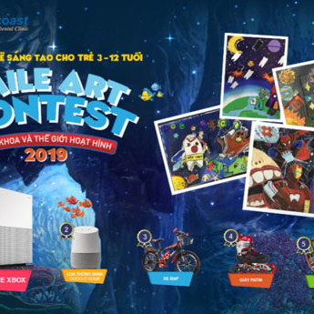 Cuộc thi vẽ Smile Art Contest 2019 quy tụ 400 họa sĩ nhí