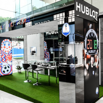 ​Đồng hồ xa xỉ Hublot mở pop up tại TP HCM chào đón World Cup