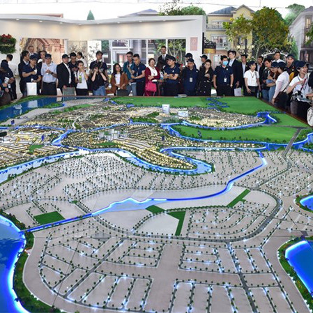 Dự án Aqua City thu hút nhà đầu tư tại Novaland Expo