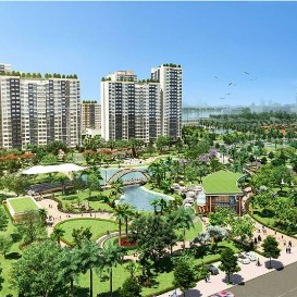 Dự án có 100.000 m2 cây xanh giữa lòng bán đảo Thủ Thiêm