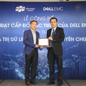 FPT IS trở thành đối tác cao cấp của Dell EMC