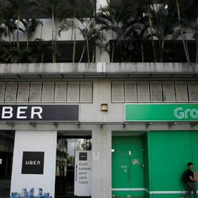 Grab và Uber bị phạt 9,5 triệu USD vì vụ sáp nhập ở Singapore