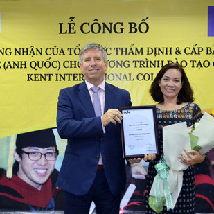 Kent International College nhận chứng nhận quốc tế của NCFE