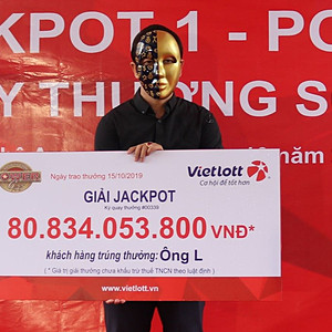 Khách hàng trúng Jackpot gần 81 tỷ đồng