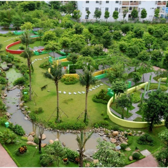 Không gian xanh đậm chất văn hóa cộng đồng tại Hồng Hà Eco City