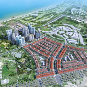 Không gian xanh tại dự án Nhơn Hội New City