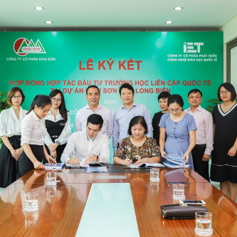 Khu đô thị Khai Sơn City có trường học liên cấp