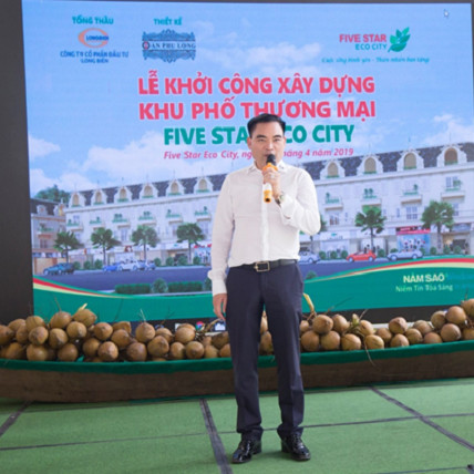 Khu phố thương mại Five Star Eco City khởi công