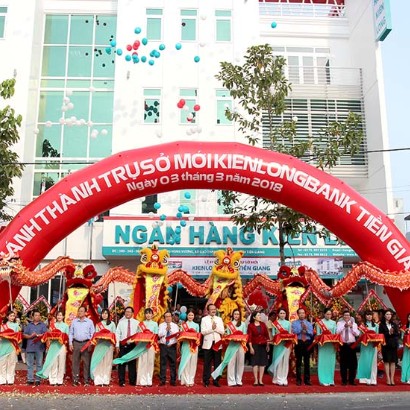 Kienlongbank chi nhánh Tiền Giang khánh thành trụ sở mới