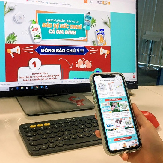 Lazada hoàn thiện quy trình giao hàng không tiếp xúc