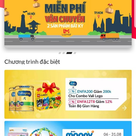 Lazada khuyến mại đến 50% dịp ra mắt kênh LazMall