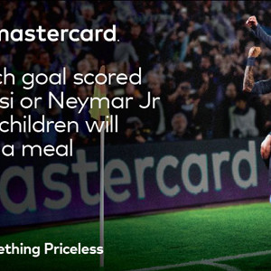 Master Card hứa làm từ thiện nếu Neymar, Messi ghi bàn ở World Cup