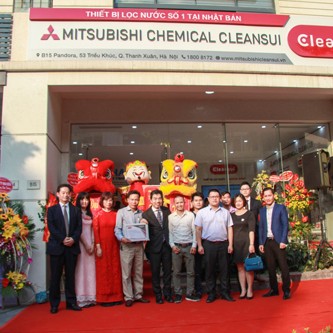 Mitsubishi Cleansui khai trương showroom tại Hà Nội