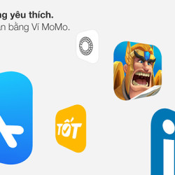 MoMo thêm tính năng thanh toán các dịch vụ của Apple