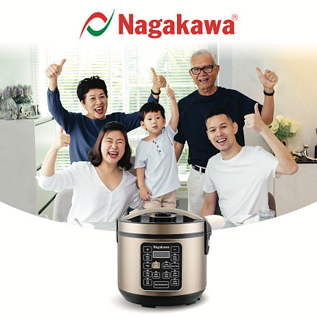 Nagakawa ra mắt nồi cơm điện tách đường