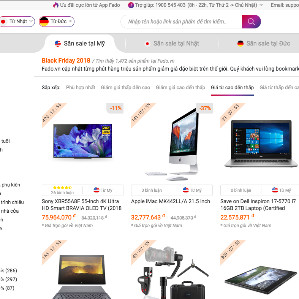 Ngành bán lẻ sôi động mùa Black Friday