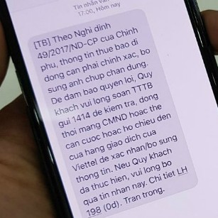 Nhà mạng cho phép chủ thuê bao gửi ảnh chân dung online