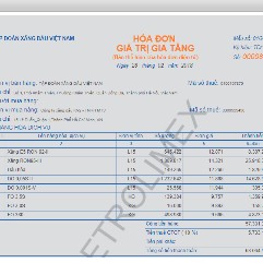 Petrolimex phát hành hóa đơn điện tử trên toàn hệ thống