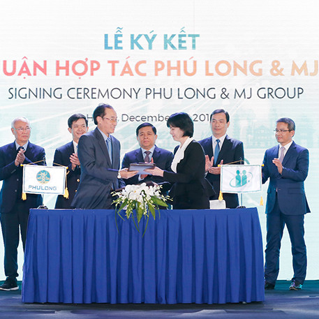 Phú Long và MJ Group hợp tác chiến lược chăm sóc sức khoẻ, làm đẹp