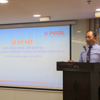 PVOIL đẩy mạnh thanh toán xăng dầu không dùng tiền mặt