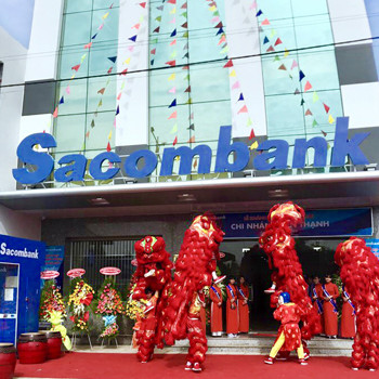 Sacombank khai trương hoạt động và khánh thành trụ sở chi nhánh Tân Thạnh