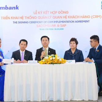 Sacombank xây dựng hệ thống quản lý quan hệ khách hàng