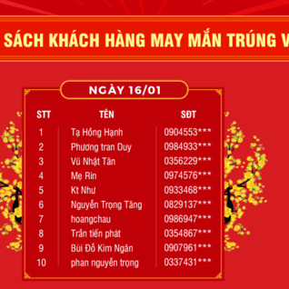 Sắm Tết online trúng vàng 9999