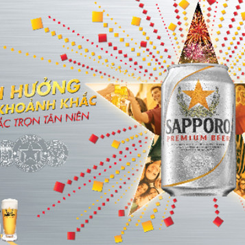 Sapporo - bia dành cho văn hóa uống tùy chỉnh