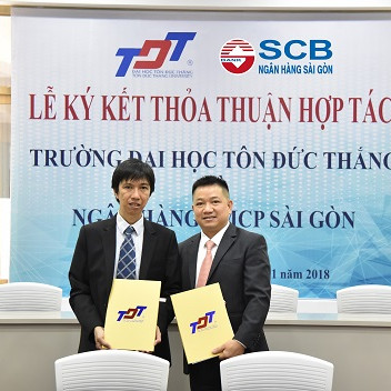 SCB ký kết hợp tác với Đại học Tôn Đức Thắng