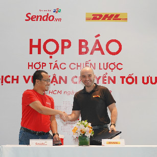 Sen Đỏ hợp tác DHL tăng cường mạng lưới giao nhận