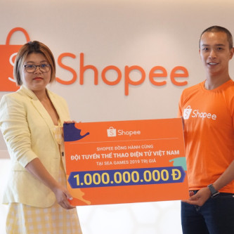 Shopee đồng hành cùng thể thao điện tử Việt Nam dự SEA Games 2019