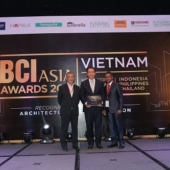 SonKim Land đạt giải thiết kế nội thất BCI Interior Design Awards 2018