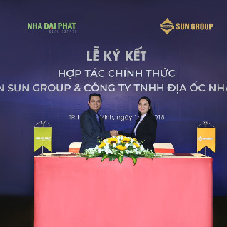 Sun Group ký kết hợp tác với Nhà Đại Phát