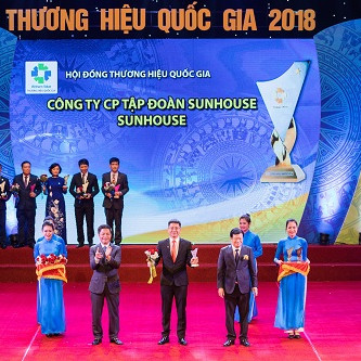 Sunhouse nhận danh hiệu 'Thương hiệu Quốc gia'