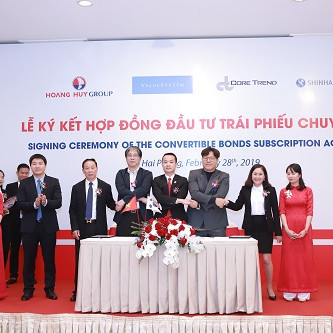 Tập đoàn Hoàng Huy được đối tác Hàn Quốc rót 1.200 tỷ đồng