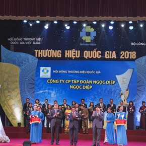 Tập đoàn Ngọc Diệp hai lần được vinh danh Thương hiệu quốc gia