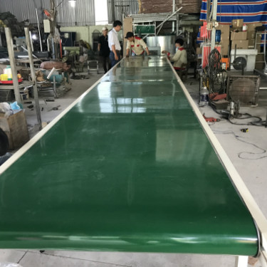 Ứng dụng của băng tải gân xanh trong sản xuất công nghiệp