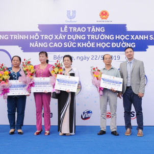 Unilever tài trợ hơn 9 tỷ đồng nâng cấp điều kiện vệ sinh các trường tiểu học