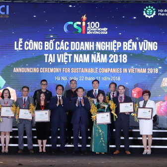 Unilever vào top 10 doanh nghiệp bền vững nhất Việt Nam 3 năm liền