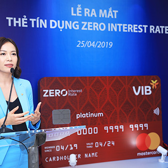 VIB phát hành thẻ tín dụng miễn lãi trọn đời