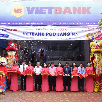 Vietbank khai trương điểm giao dịch thứ 20 tại Hà Nội