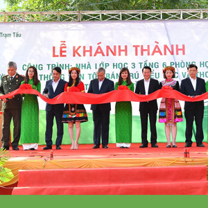 Vietcombank tài trợ 3 tỷ đồng xây lớp học tại Yên Bái