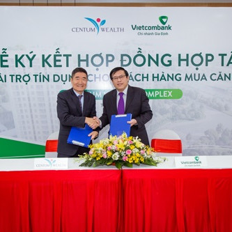 Vietcombank tài trợ tín dụng cho dự án Centum Wealth Complex